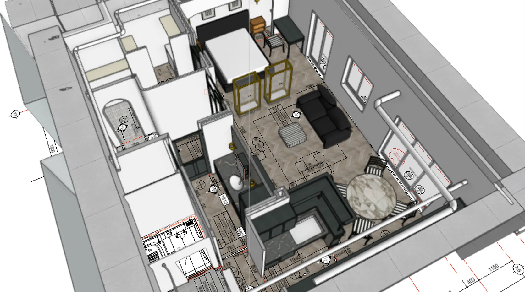 福岡のマンションリノベーション部屋画像