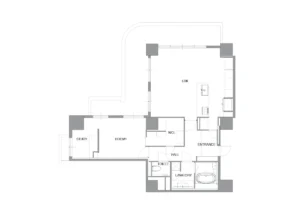 福岡のマンションリノベーション制作事例008_ルームプラン画像